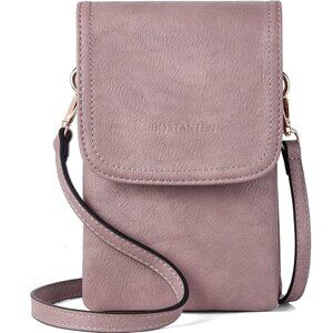 Women Purple Lavender Imported Vegan Leather Adjustable Strap Crossbody Bags